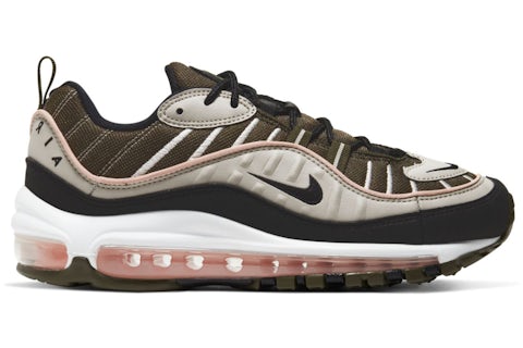 Footwear Air Max 98 Supreme Kaki Nike Air Max 98 Cargo Kaki (femme