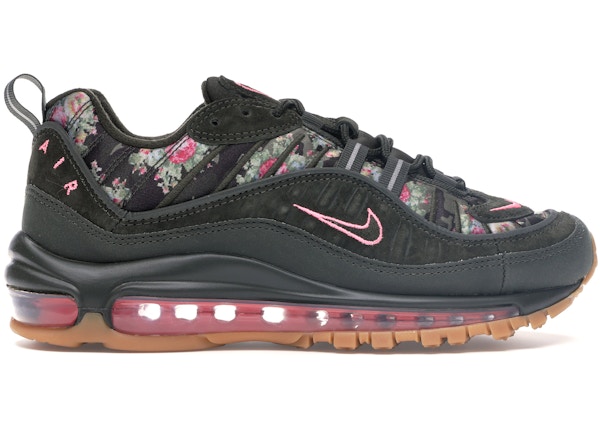 Nike Air Max 98 Floral Sequoia W Aq6468 300 Nike Air Max 98 Floral Sequoia W Aq6468 300
