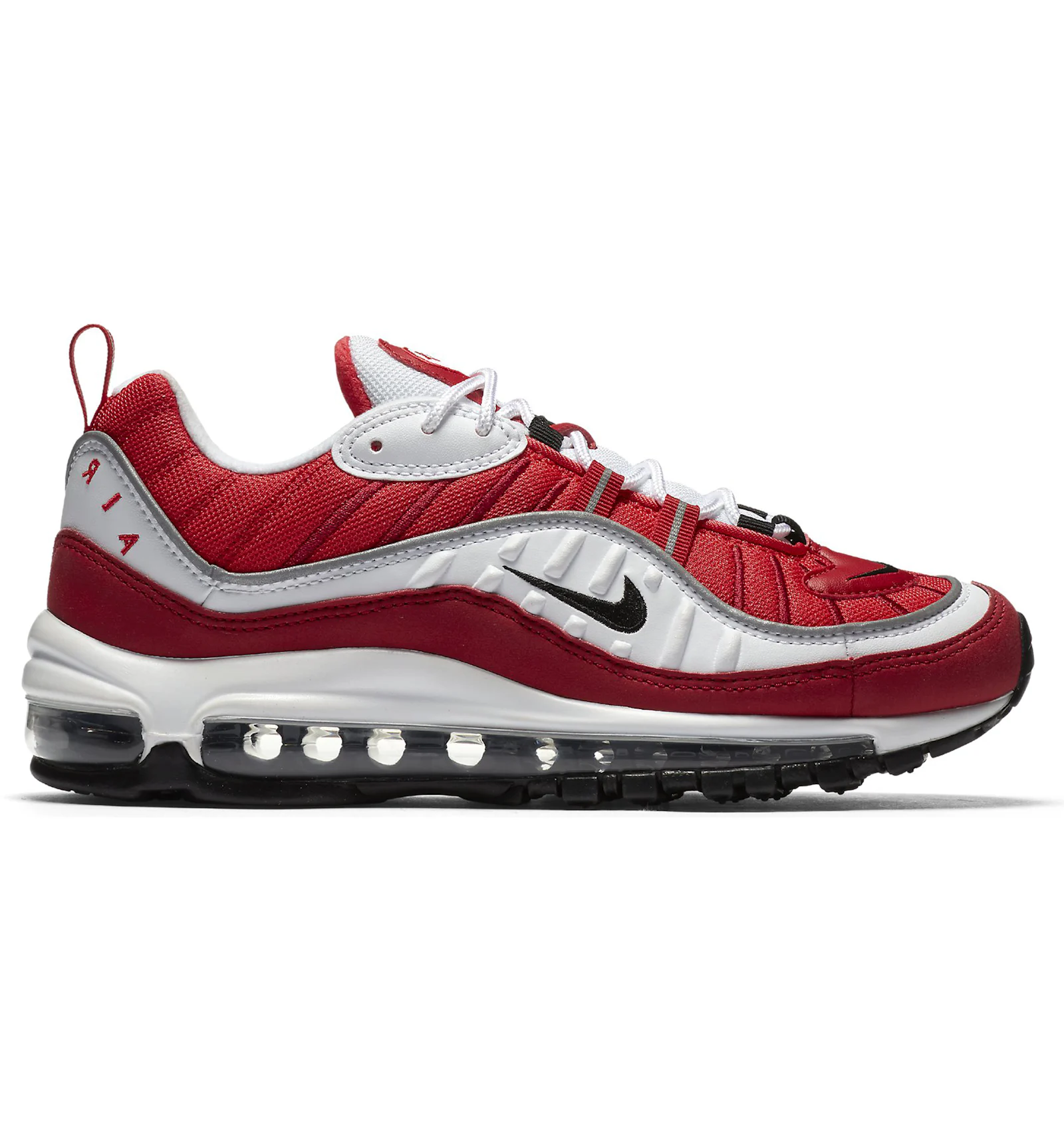 Air max 98 white gym red best sale