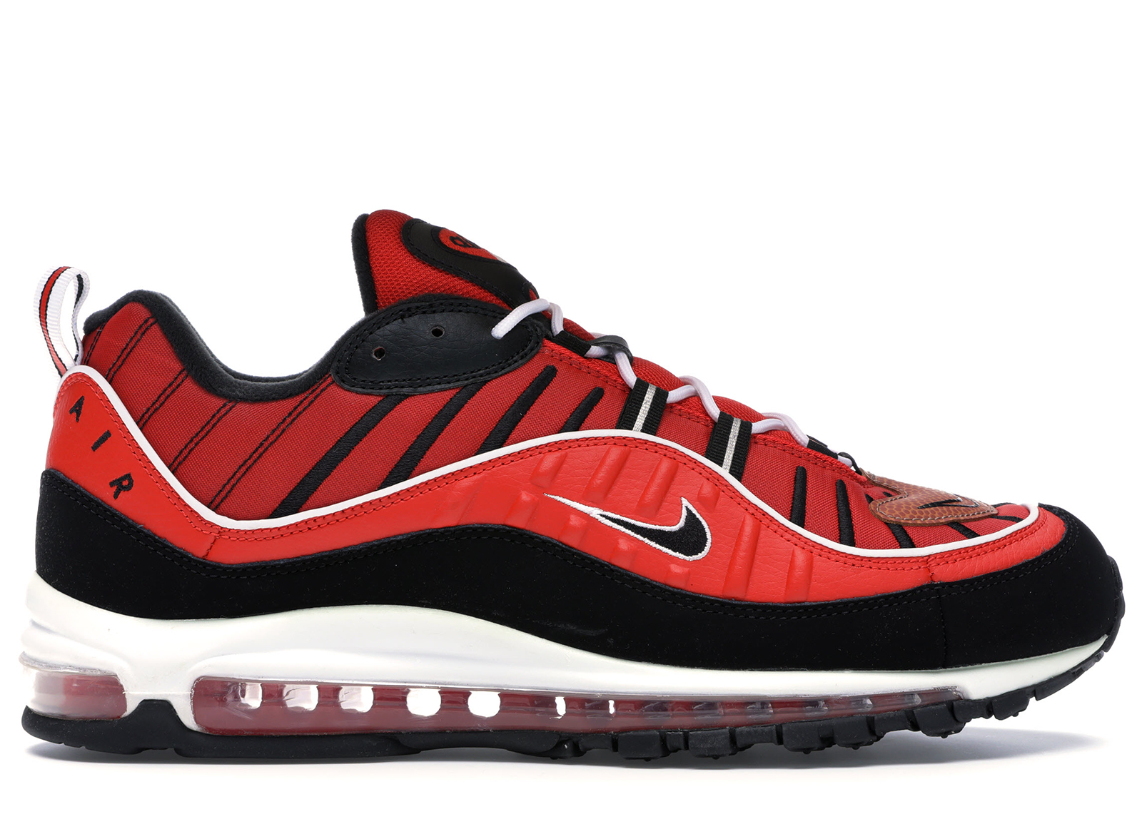 red and white nike air max 98