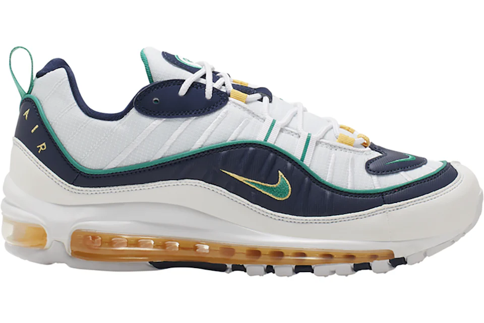 Nike air max 98 og white and team orange Clearance