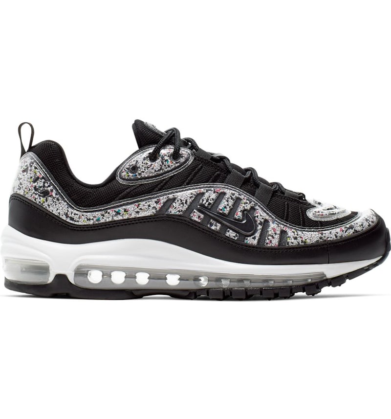 Nike Air Max 98 Recycled Black White Women s AV4417 001 US