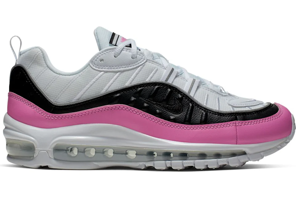 Nike Air Max 98 SE White Black China Rose Women s AT6640 100 US