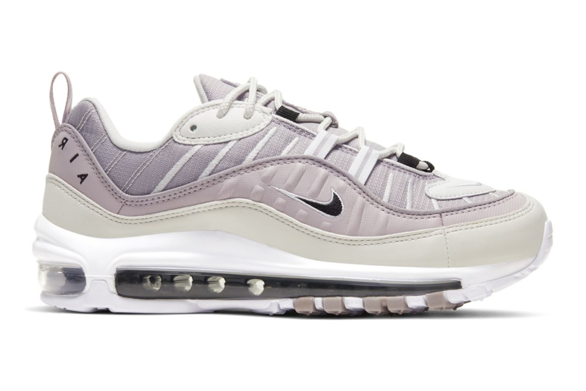 Pre-owned Nike Air Max 98 Silver Lilac (women's) In Silver Lilac/black
