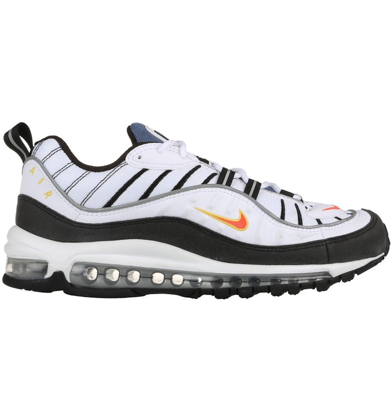 Nike Air Max 98 Equipe Orange Homme Style 640744 101 FR