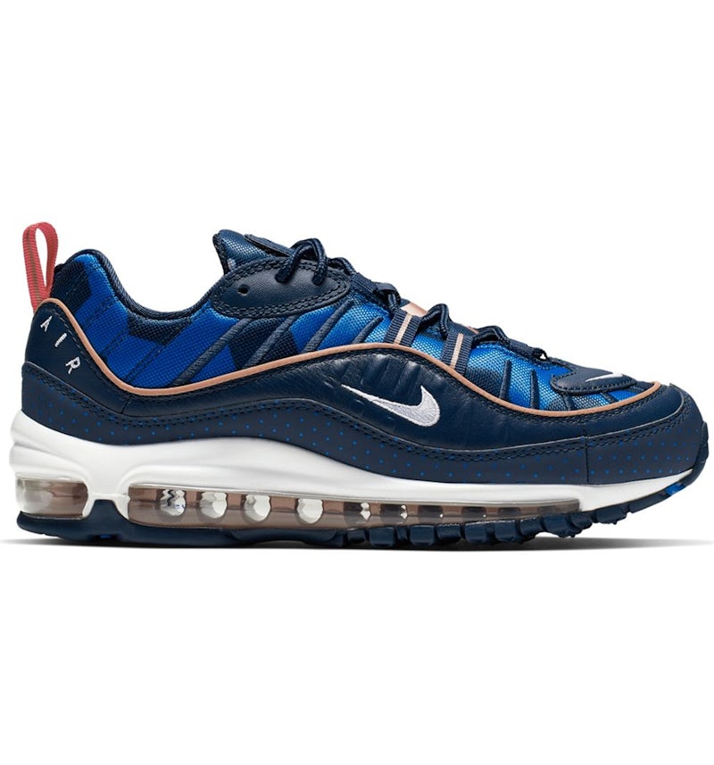 Nike air max 98 navy on sale
