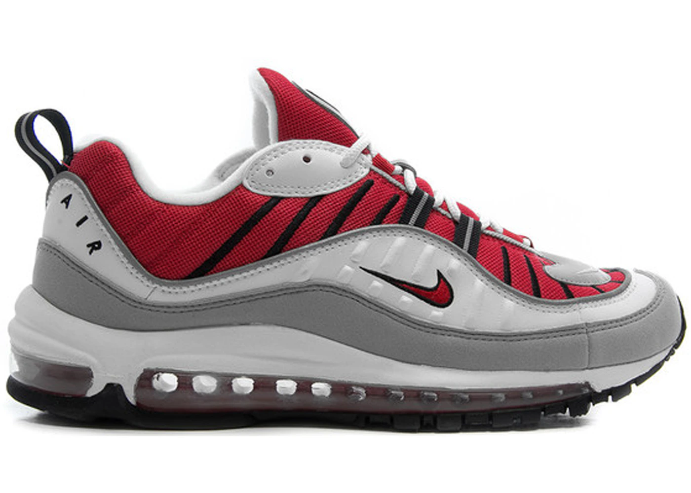 Nike air max 98 university red & summit white sales
