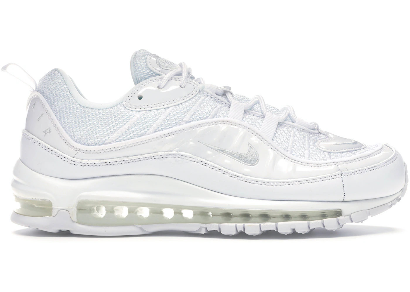 achter Occlusie alleen Nike Air Max 98 White - 640744-106 - US