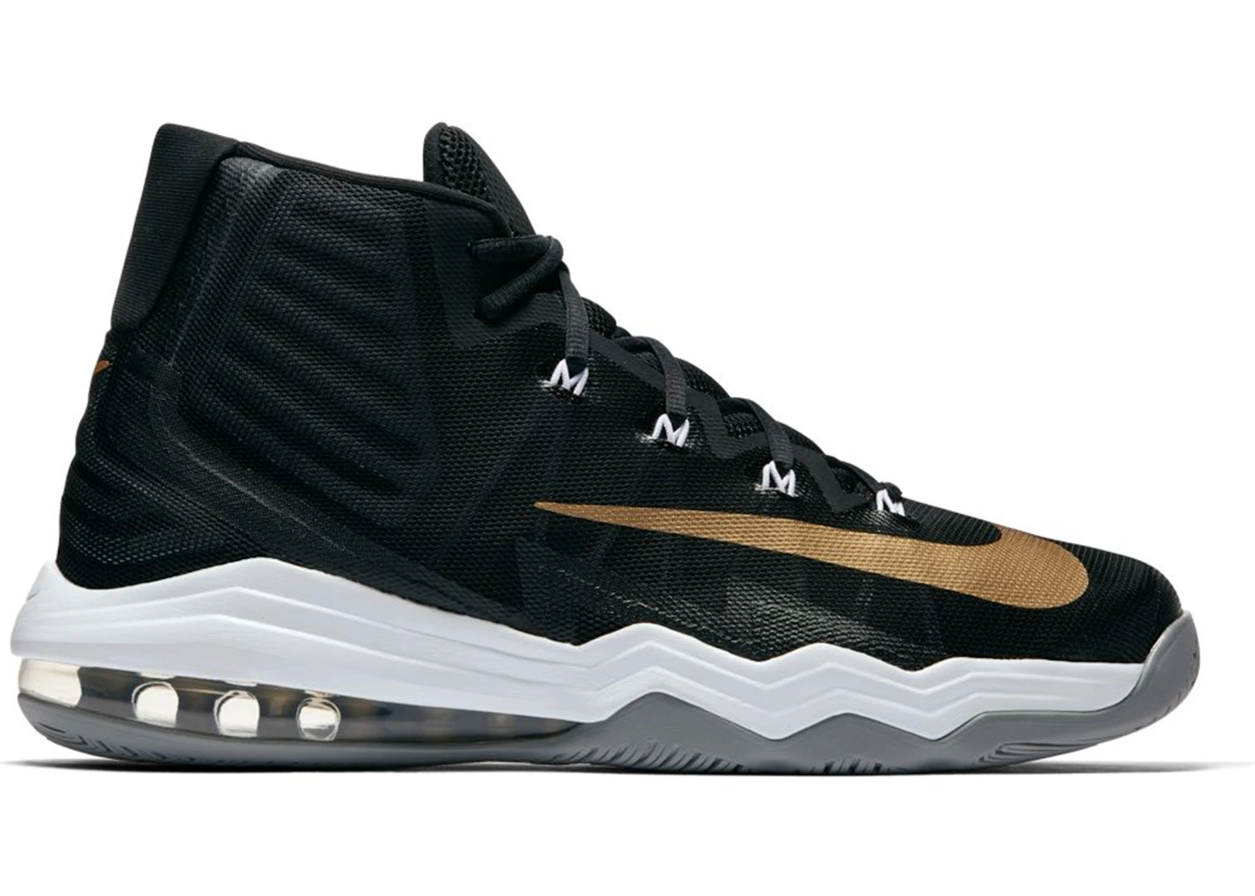 Nike Air Max Audacity 2016 Black Gold Men s 843884 010 US