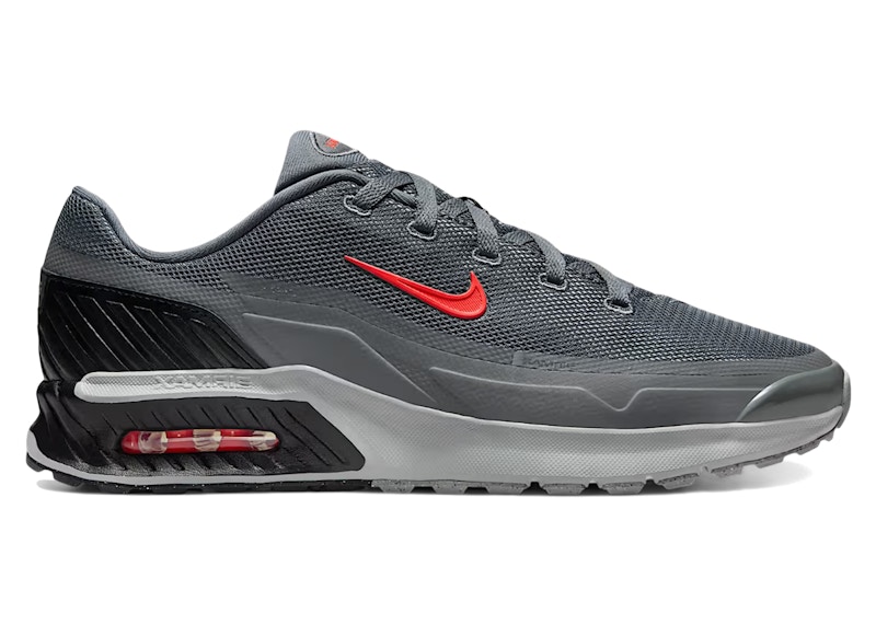 ◆正規品◆NIKE AIR MAX BIA SMOKE GREY BRIGHT CRIMSON◆関税込 Nike Air Max BIA Smoke Grey Bright Crimson Men's - IF2624