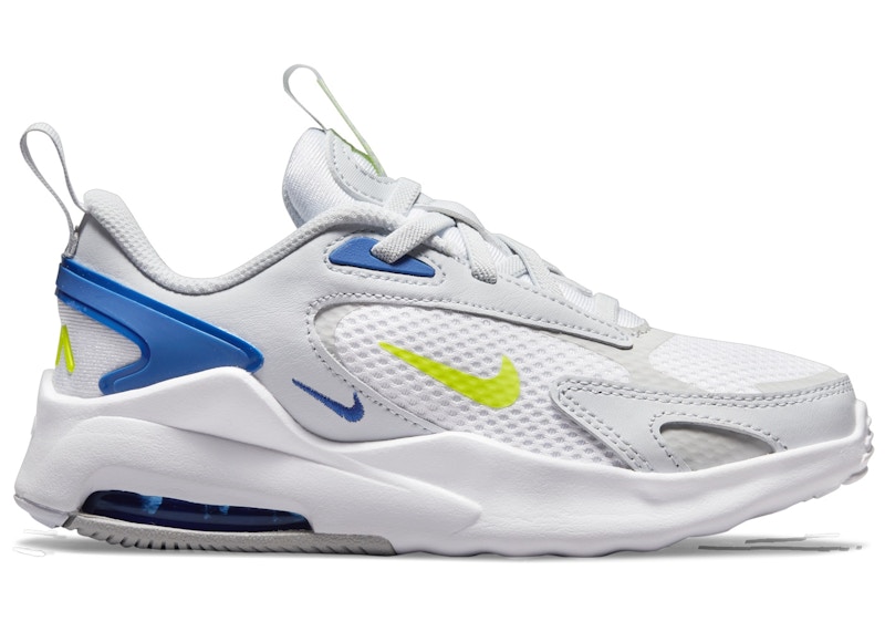 Nike Air Max Bolt Pure Platinum Grey Fog Game Royal Volt (PS