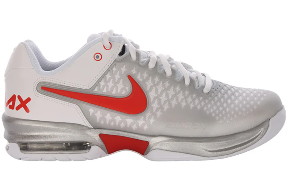 Nike Air Max Cage Silver Crimson Men s 554875 061 US