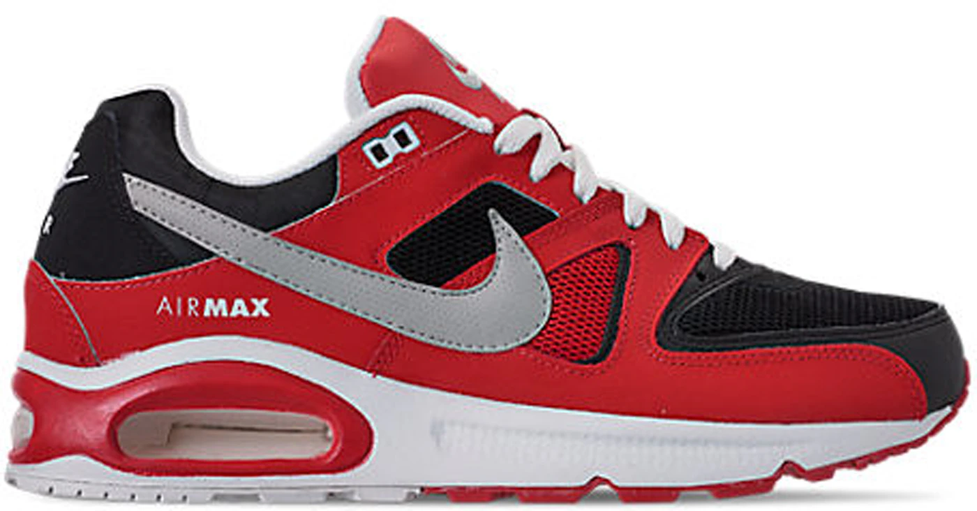 Welke Top Recreatie Nike Air Max Command Black Silver Red - 629993-039 - US