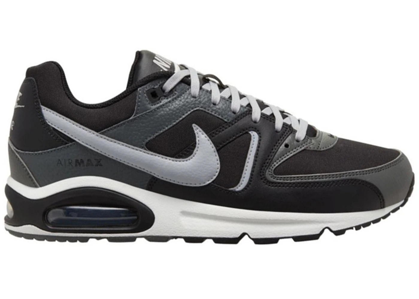 Nike Air Max Command Leather Black Grey White Men's CT1691-001 US