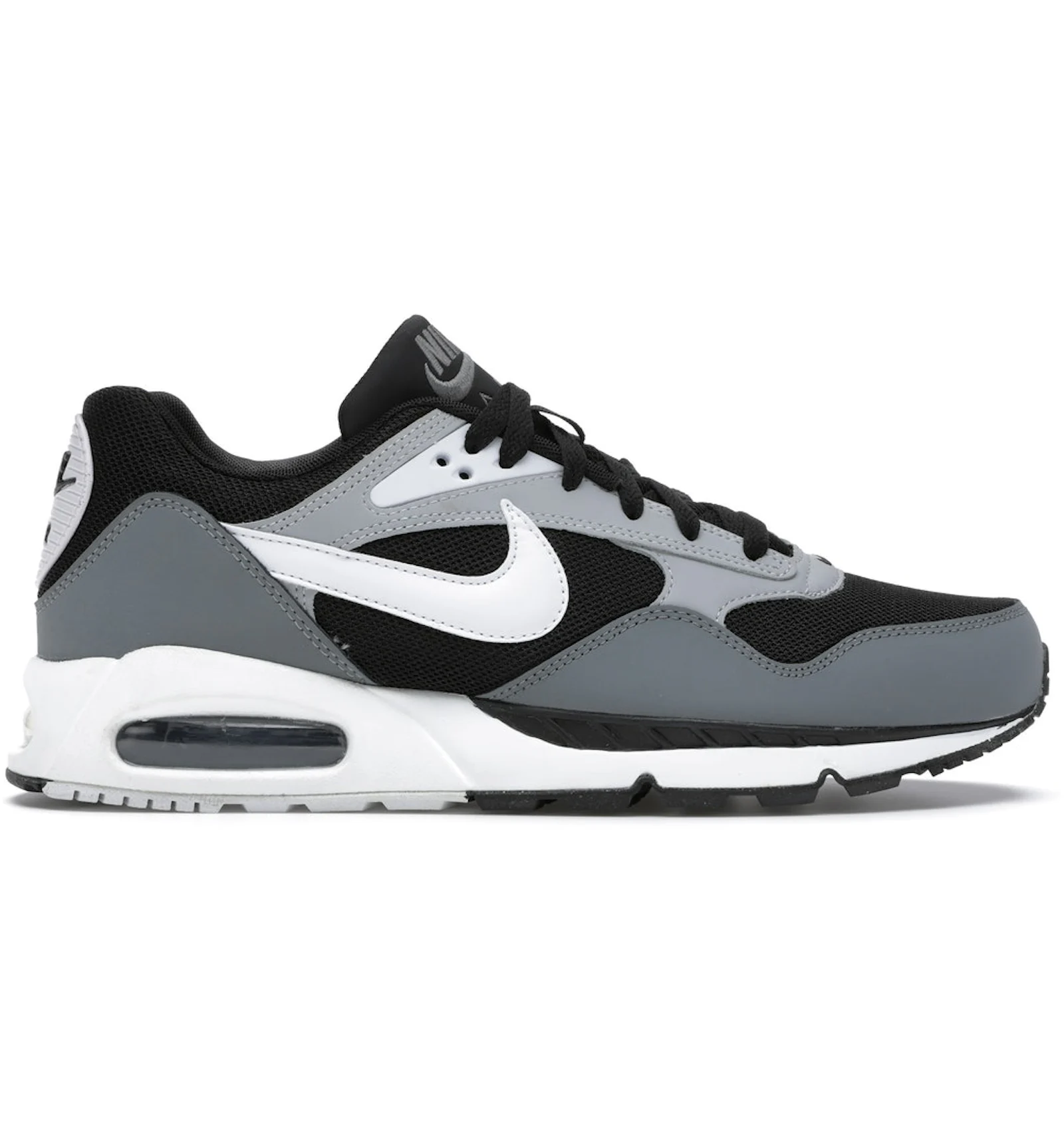 Black and top grey nike shoes