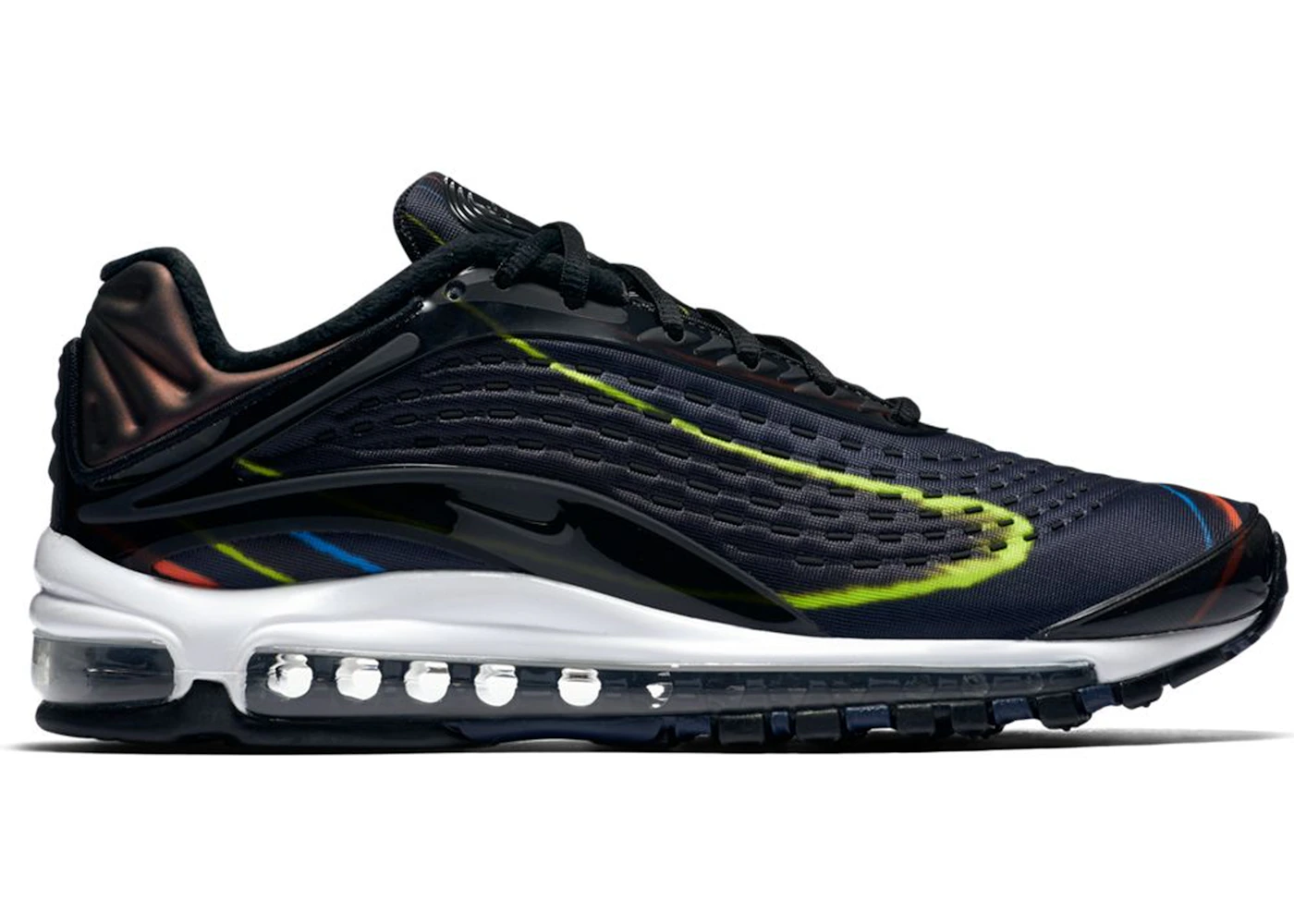 Air max deluxe black midnight best sale navy