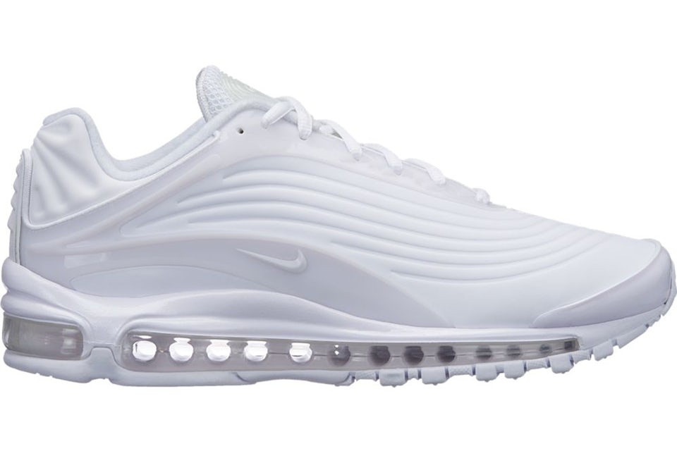 Nike Air Max Deluxe Triple White Men s AJ7831 100 GB