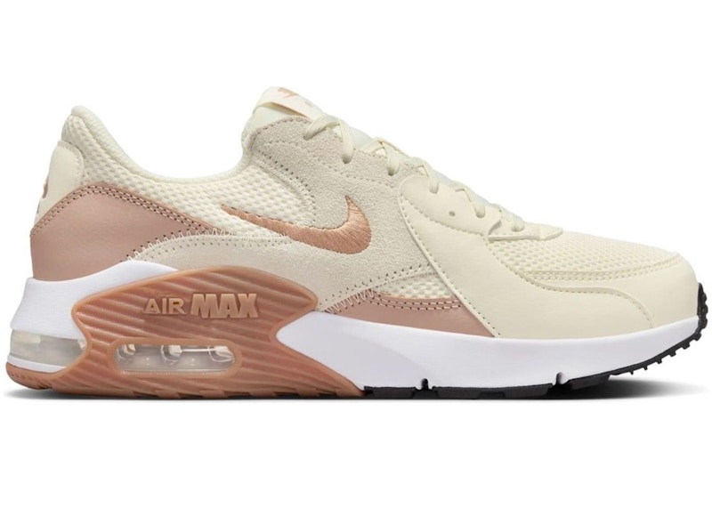 NIKE★WMNS AIR MAX EXCEE★COCONUT MILK/TEAM GOLD/HEMP Nike Air Max Excee Coconut Milk Hemp Bronzine Team Gold