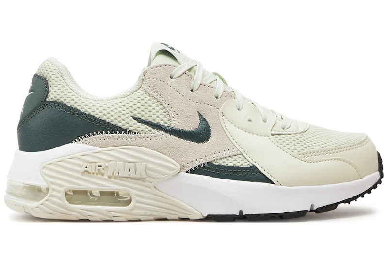 国内配送 NIKE Ws AIR MAX EXCEE S.GLASS/WHITE-S.WHITE-V.GREEN Nike Air Max Excee 