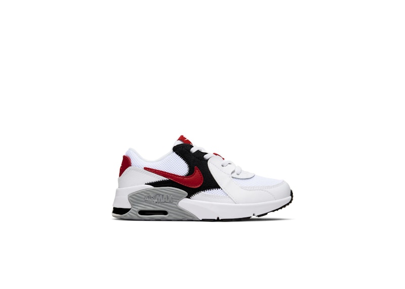 Nike Air Max Excee White University Red PS Kids CD6892 105 US