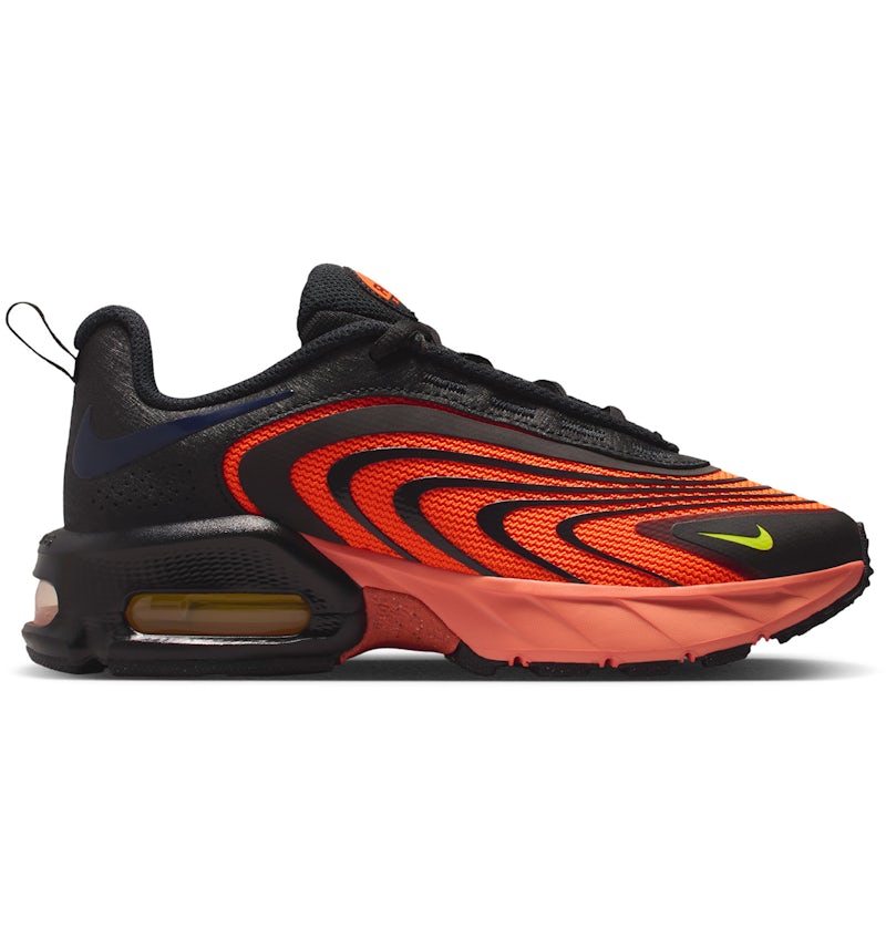 Hyper Crimson Orange And Black 95s Nike Air Max 95 Utility Villain