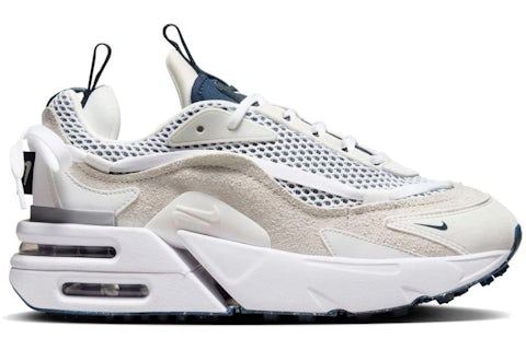 Nike Air Max Furyosa White Light Bone Armory Navy (Women's