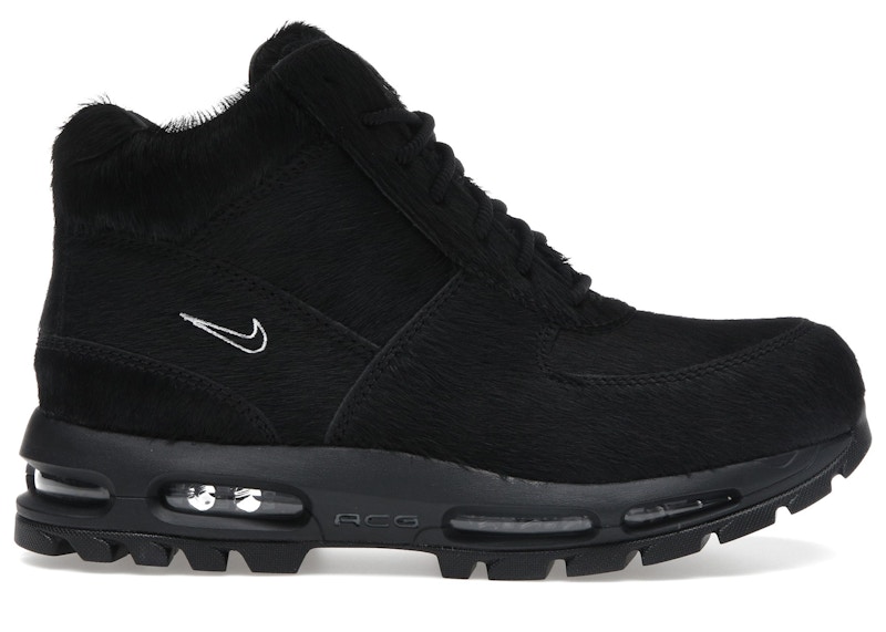Men's Nike Air Max Goadome Pony Hair Sneakers in Black