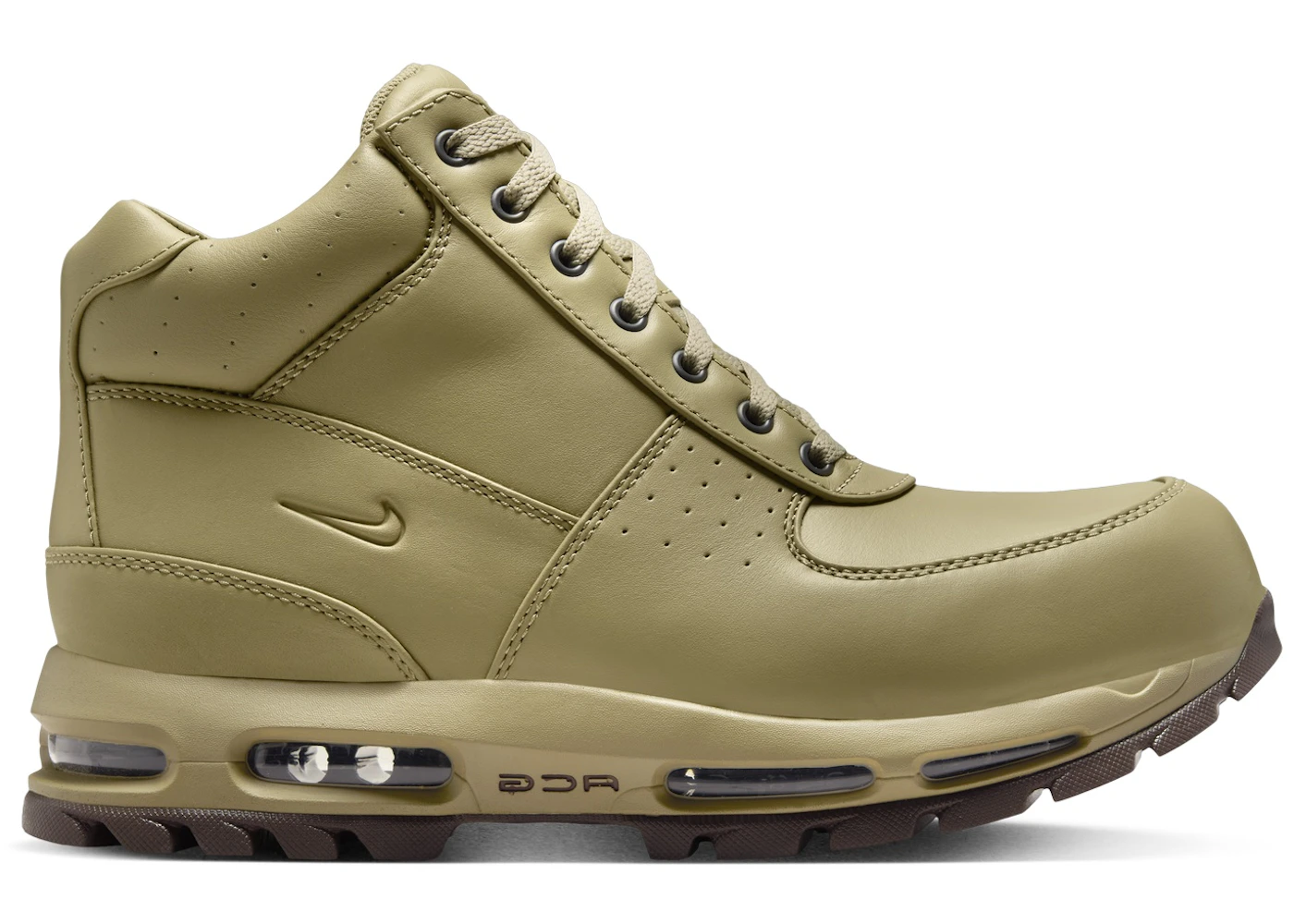 Brown Goadomes Nike ACG Air Max Goadome Men's Brown Leather Boots Size