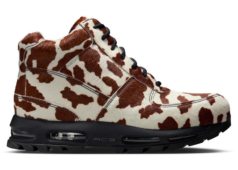 Nike Air Max Goadome Sail Cacao Wow Cow Print Pony Hair