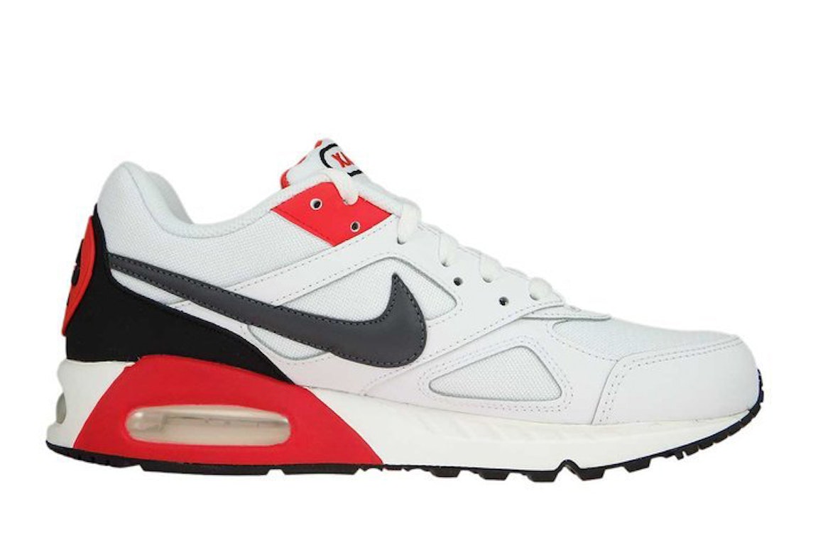 Pre-owned Nike Air Max Ivo White Habanero Red In White/dark Grey/habanero Red