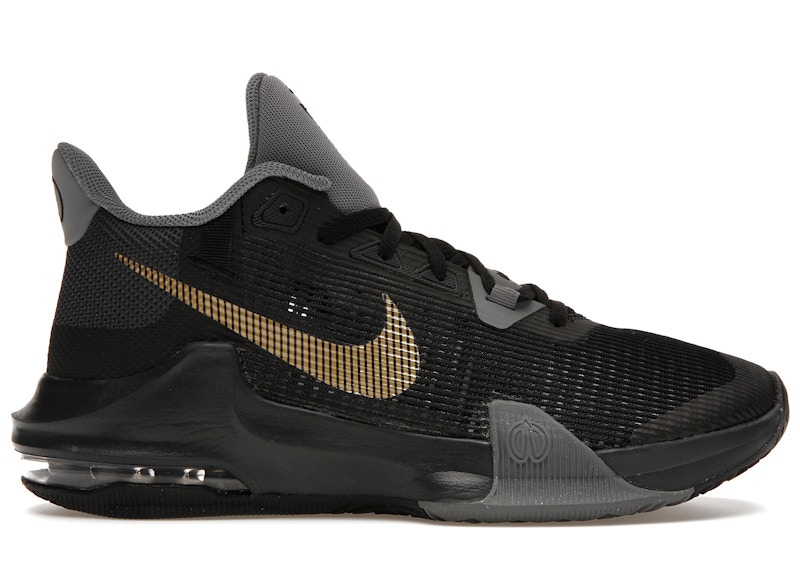 Nike Air Max Impact 3 Black Metallic Gold Men's - DC3725-006 - US