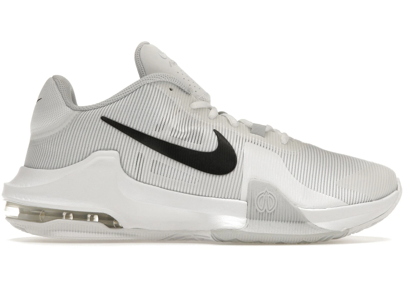 Nike Air Max Impact 4 White Black Pure Platinum Men's - DM1124-100 - US