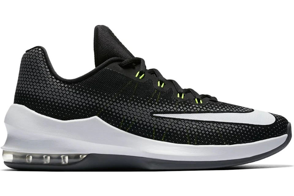 Nike Air Max Infuriate Low Black Volt Cool Grey Men s 852457 005