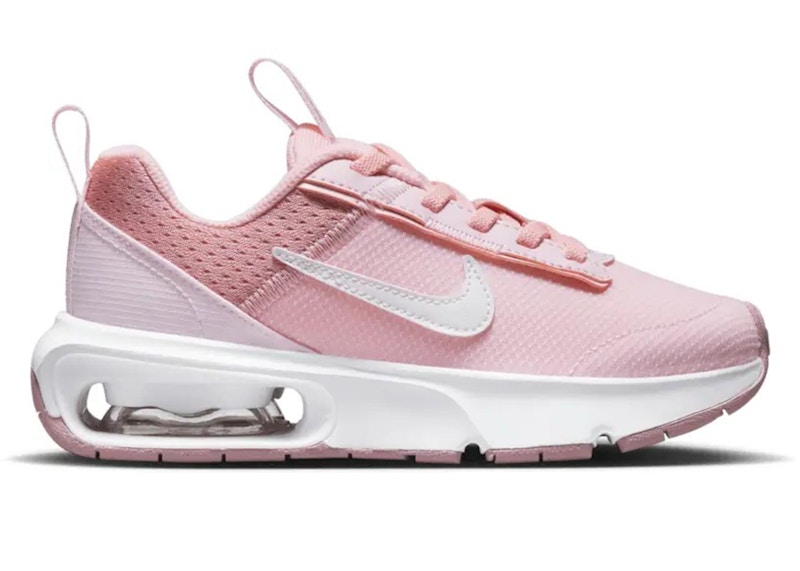 Pre-owned Nike Air Max Intrlk Lite White Sneakers In Pink Foam/elemental Pink/medium Soft Pink