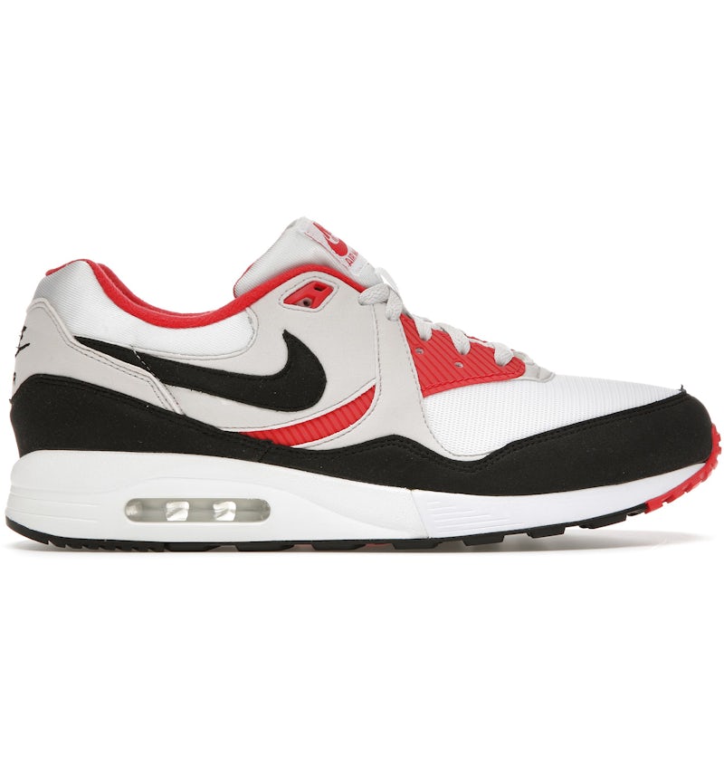 Nike Air Max Light White Black Grey Red Men's AO8285-101 US