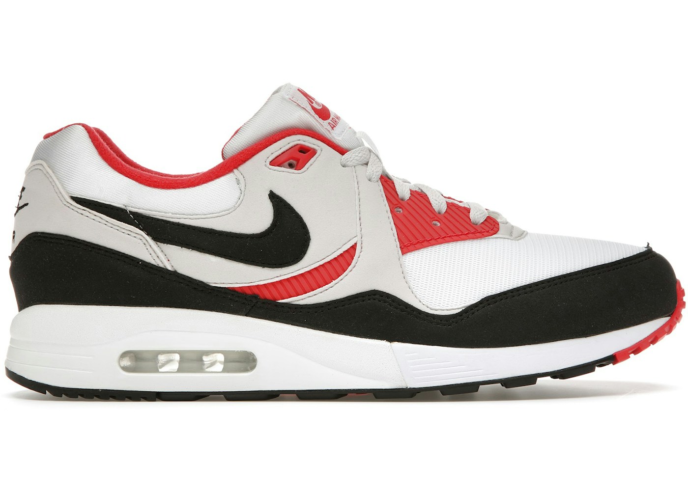 Nike Air Max Light White Black Grey Red - AO8285-101