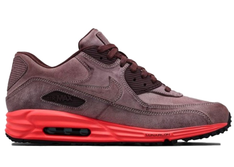 Nike Air Max Lunar90 Cuero Caoba Hombre 705001 200 MX