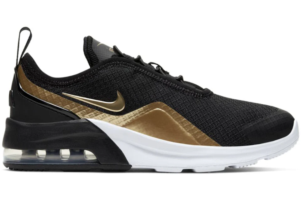 Nike Air Max Motion 2 Black Metallic Gold (PS) Kids' - AQ2743-012 - US
