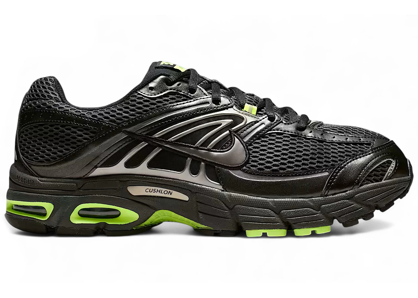 Nike Air Max Moto 2K Black Volt Metallic Pewter