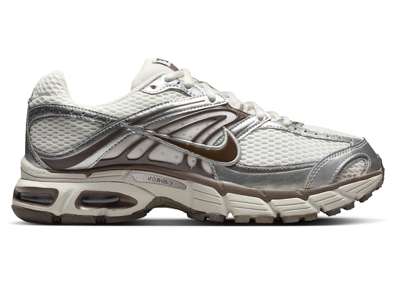 Pre-owned Nike Air Max Moto 2k Silver Baroque Brown (women's) Sneakers In Phantom/metallic Silver/light Bone
