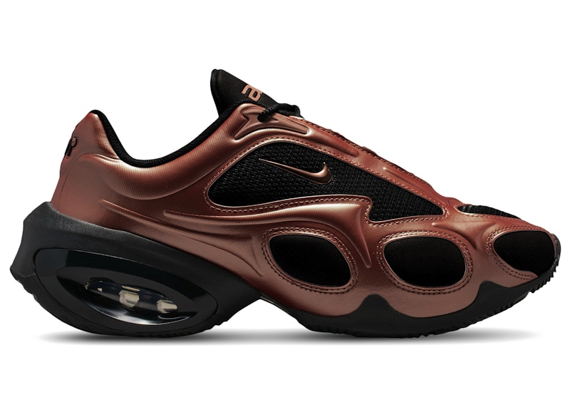 black and rose gold nike air max