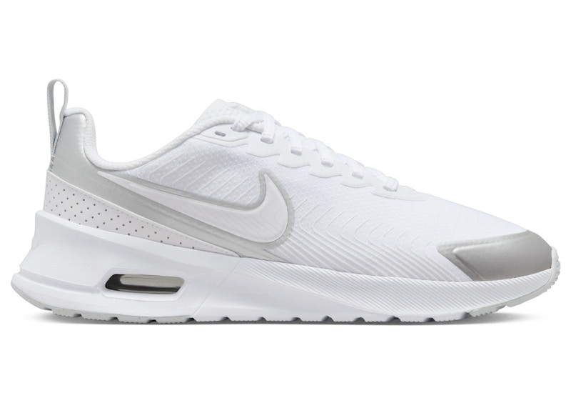 Nike Air Max Nuaxis White Pure Platinum Metallic Silver