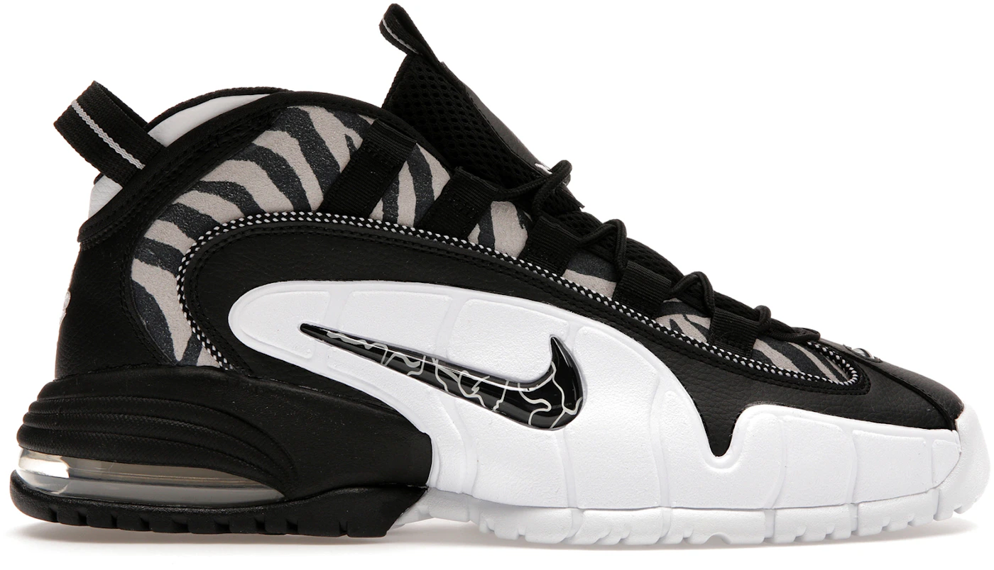 Nike Air Max Penny 1 Tiger Stripes Black White Men's - FD0783-010 - US