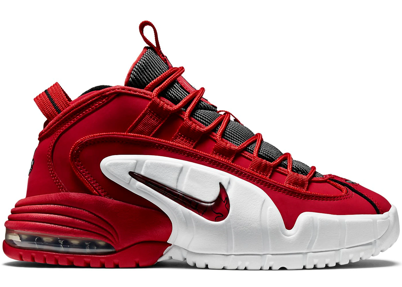 Nike penny 1 red and white deals