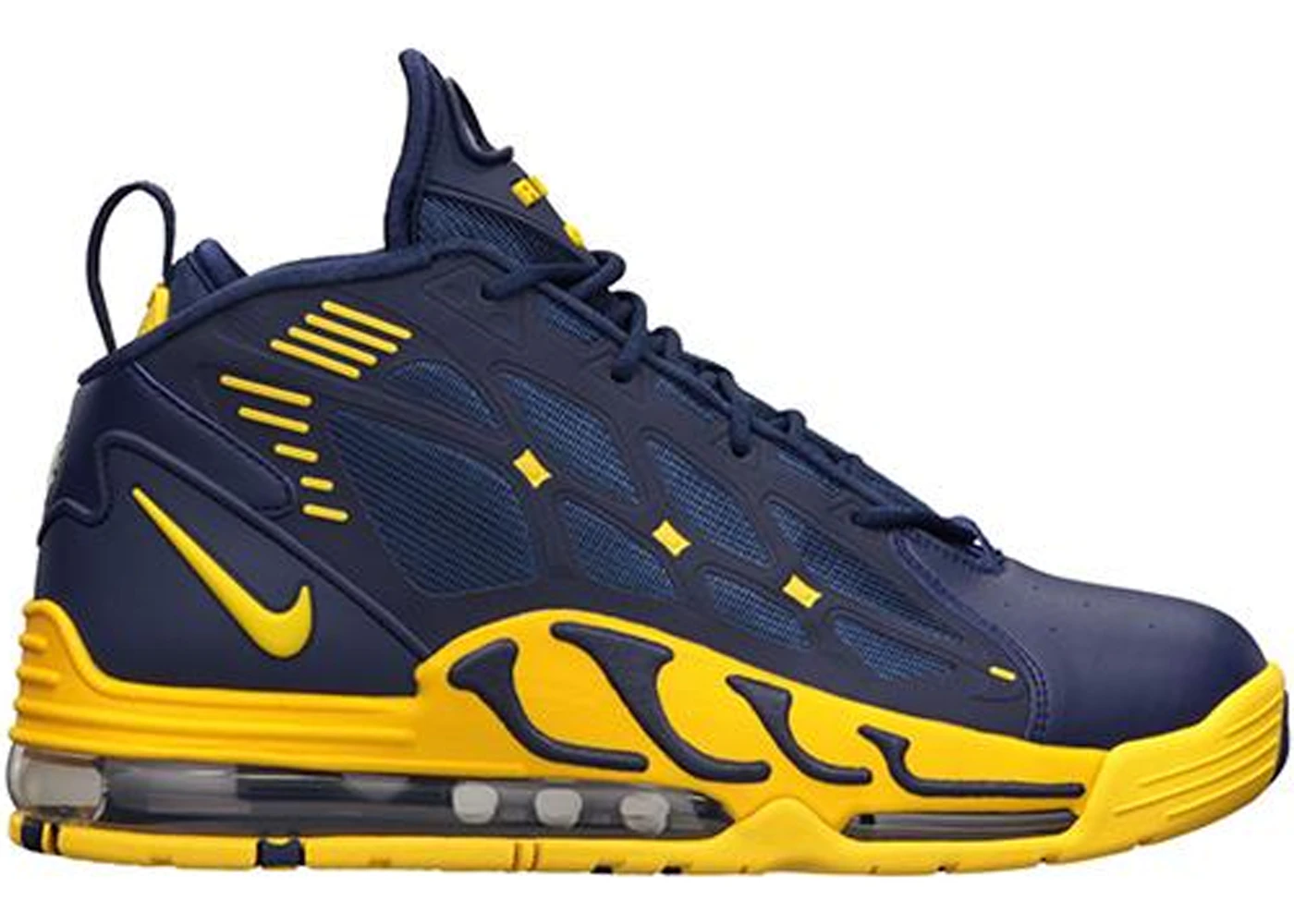 Navy and yellow nike shop