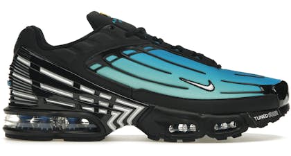 Nike Air Max Plus 3 Black Blue Gradient Men's - DZ4508-001 - US