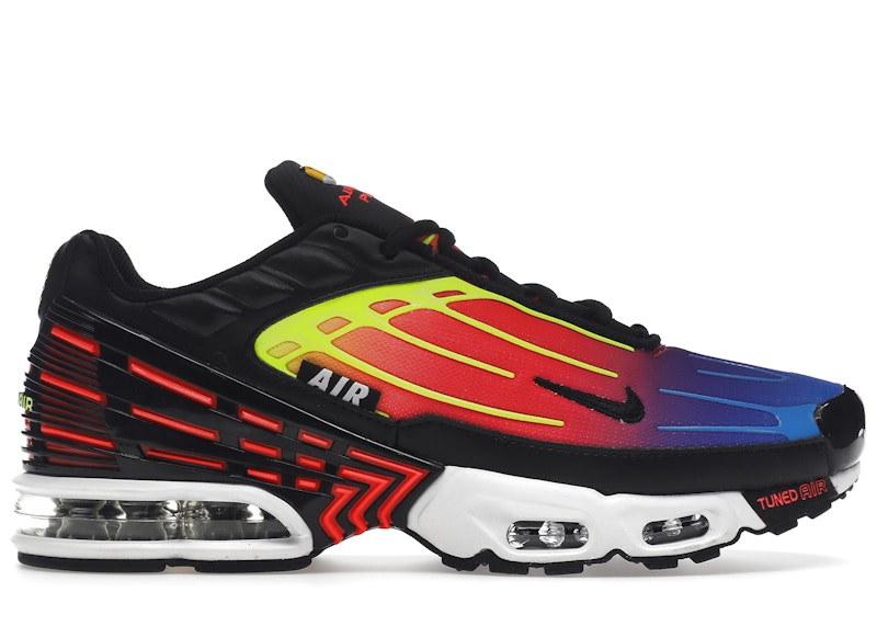 Nike air max online plus 3 black red