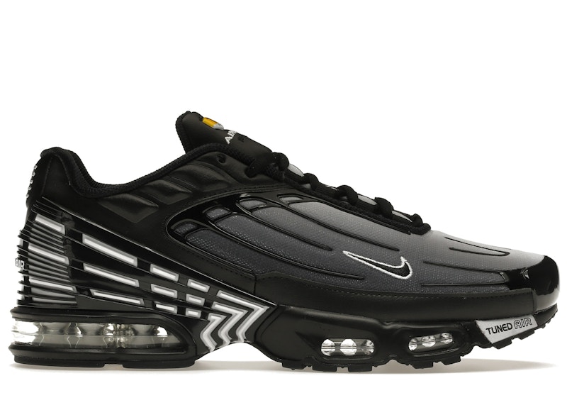 NIKE AIR MAX PLUS 3 black white US10.5ナイキ - スニーカー