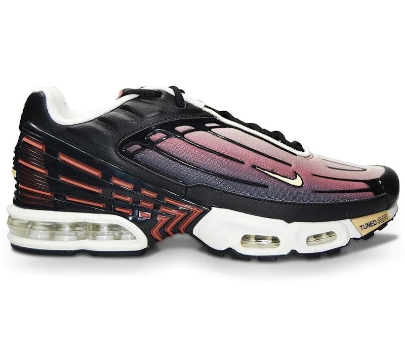 Black and rose discount gold 'air max plus