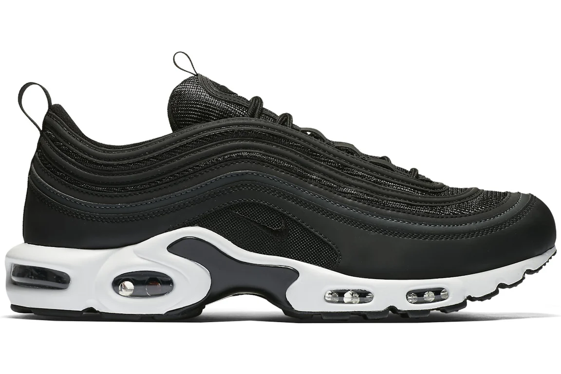 Nike Air Max Plus 97 Black White Men's - AH8143-001 - US